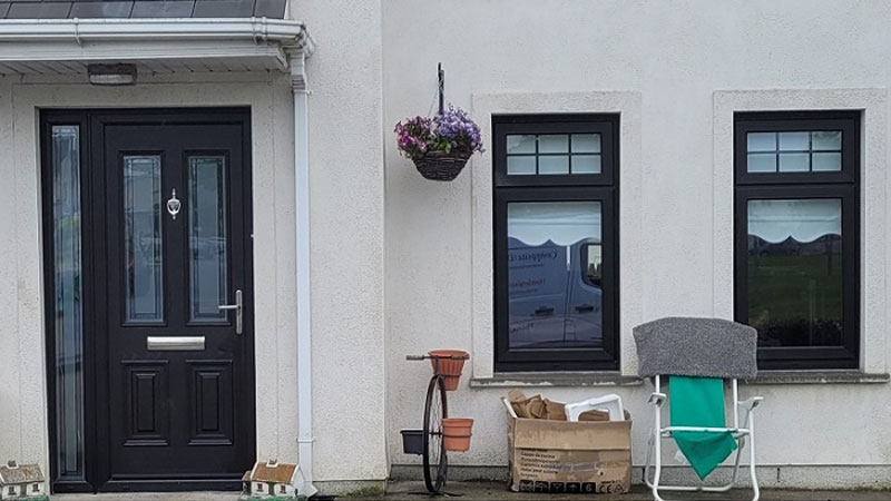 Windows and Door in Ballitore, County Kildare Gallery Image