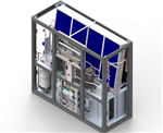 IN RACK chiller, 3d cad model Gallery Thumbnail