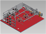 Pipe work Isometric view Gallery Thumbnail