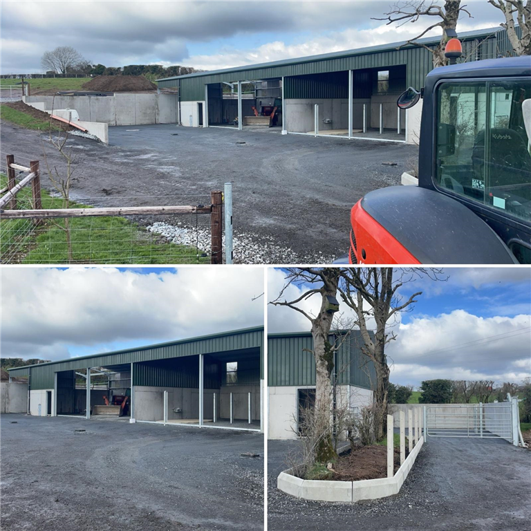 Drainage done for new shed. Floors and yard prepped for concrete.  Gallery Image