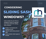 Sliding sash UPVC windows have so many benefits, such as keeping with the traditional look, low maintenance, ideal where space is limited and much more... Gallery Thumbnail